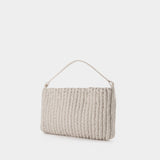 Sac The Square Bag en Nappa Vegan Blanc