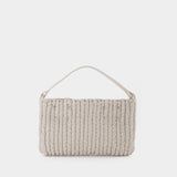Sac The Square Bag en Nappa Vegan Blanc