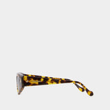 Lunettes Crista - Nanushka - Acétate - Jaune
