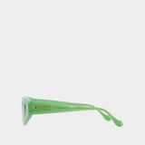 Lunettes Crista - Nanushka - Acétate - Vert