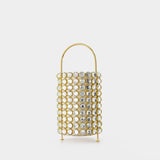 Sac Pirouette en Cristaux Blancs
