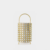 Sac Pirouette en Cristaux Blancs