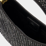 Sac Hobo Micro Vesna Crystal - Magda Butrym - Cristal - Noir