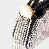 Sac Hobo Micro Vesna - Magda Butrym - Strass - Noir