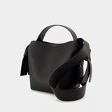 Sac À Bandoulière Musubi Mini - Acne Studios - Cuir - Noir