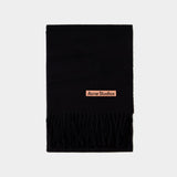 Echarpe Fn-Ux - Acne Studios - Laine - Noir