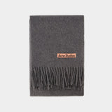 Echarpe Fn-Ux - Acne Studios - Laine - Gris