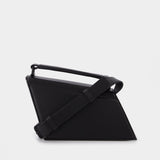 Sac Distortion Mini en Cuir Noir