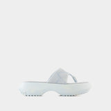 Sandales - Acne Studios - Cuir - Bleu/Beige