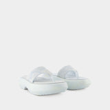 Sandales - Acne Studios - Cuir - Bleu/Beige
