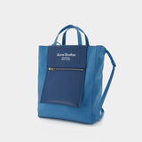 Tote Bag - Acne Studios - Cuir - Bleu Poudré/Bleu
