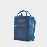 Tote Bag - Acne Studios - Cuir - Bleu Poudré/Bleu