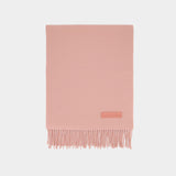 Écharpe - Acne Studios - Laine - Rose