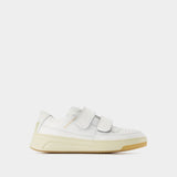 Sneakers Bolzter Patchwork - Acne Studios - Cuir - Multi Gris