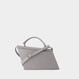 Sac À Bandoulière Distortion - Acne Studios - Cuir - Gris Clair