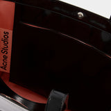 Tote Bag Logo Ew - Acne Studios - Coton - Noir