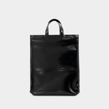 Tote Bag Logo Ns - Acne Studios - Coton - Noir