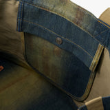 Cabas Fn-Ux - Acne Studios - Nylon - Bleu Clair/Beige