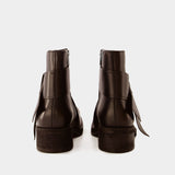 Bottines Musubi W - Acne Studios - Cuir - Marron Foncé