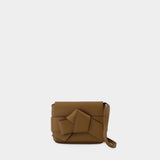 Sac à Bandoulière Musubi Wallet - Acne Studios - Cuir - Marron Foncé