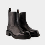 Bottines Besare - Acne Studios - Cuir - Noir