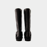 Bottes Balius W - Acne Studios - Cuir - Noir