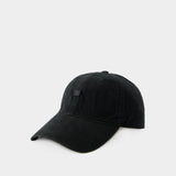 Casquette Cunov Fade Face - Acne Studios - Coton - Noir
