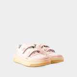 Sneakers Steffey Cities - Acne Studios - Cuir - Rose Antique