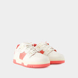 Sneakers 08sthlm Low Pop M - Acne Studios - Cuir - Blanc/Rose