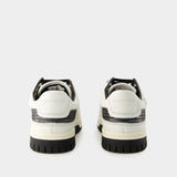 Sneakers 08sthlm Low Pop M - Acne Studios - Cuir - Blanc/Noir