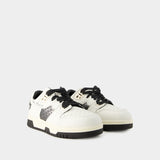Sneakers 08sthlm Low Pop M - Acne Studios - Cuir - Blanc/Noir