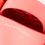 Sac À Bandoulière Musubi Micro - Acne Studios - Cuir - Rose Électrique