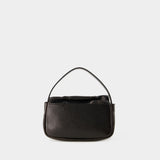 Sac Hobo Atroska Micro - Acne Studios - Cuir - Marron Foncé