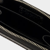 Portefeuille Acite Crackle - Acne Studios - Cuir - Noir