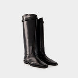 Bottes The Riding - TOTEME - Cuir - Noir