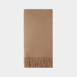 Écharpe Classic - TOTEME - Laine - Camel