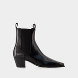 Bottines The City - Toteme - Cuir - Noir
