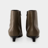 Bottines The Slim - Toteme - Cuir - Marron