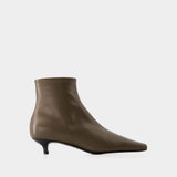 Bottines The Slim - Toteme - Cuir - Marron