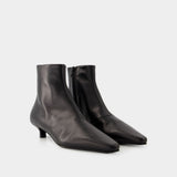 Bottines The Slim - Toteme - Cuir - Noir
