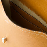 Sac à Main T-Lock Top Handle - Toteme - Cuir - Tan