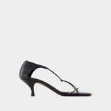 Sandales The Knot - TOTEME - Cuir - Noir