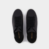 Baskets Clean 90 en Cuir Noir