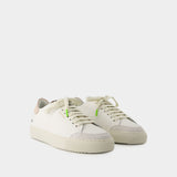 Sneakers Clean 90 Triple - Axel Arigato - Cuir - Blanc/Rose/Léopard