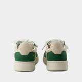 Sneakers Dice Lo - Axel Arigato - Cuir - Blanc/Vert Kale