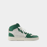 Baskets Dice Hi en Cuir Vert
