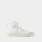 Baskets Dice Hi en Cuir Gris