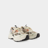 Sneakers Marathon - Axel Arigato - Cuir - Crème/Vert Kale