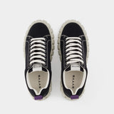 Baskets Odessa en Toile Noir