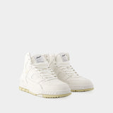 Sneakers Area High - Axel Arigato - Cuir - Blanc/Beige